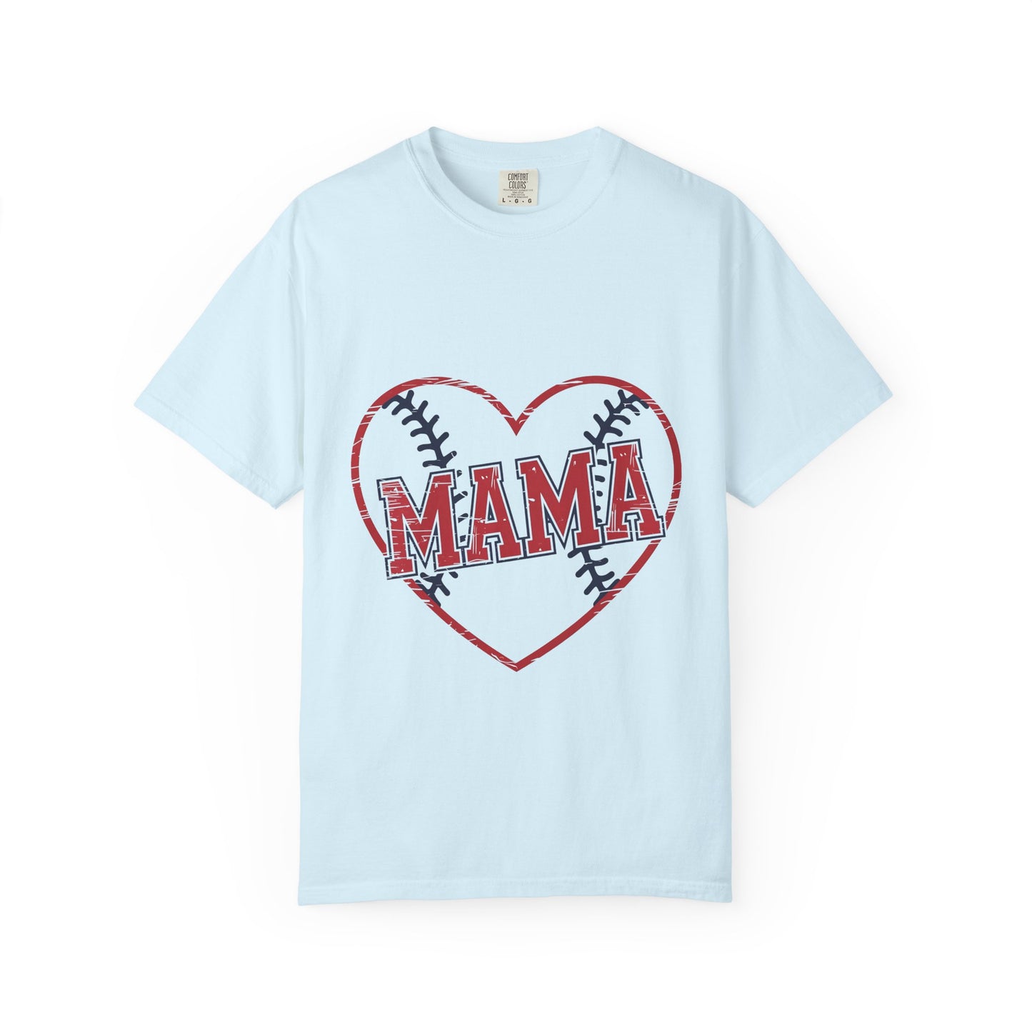Mama Baseball Heart T-Shirt — Mom Softball Mom Tee