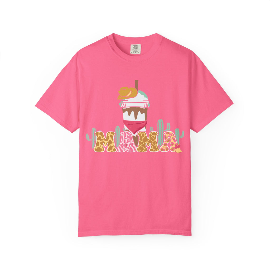 Desert Boba T-Shirt — Cute Bubble Tea with Cacti Graphic Tee