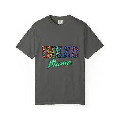 Inked Mama T-Shirt — Colorful Tattoo Script Tee for Moms