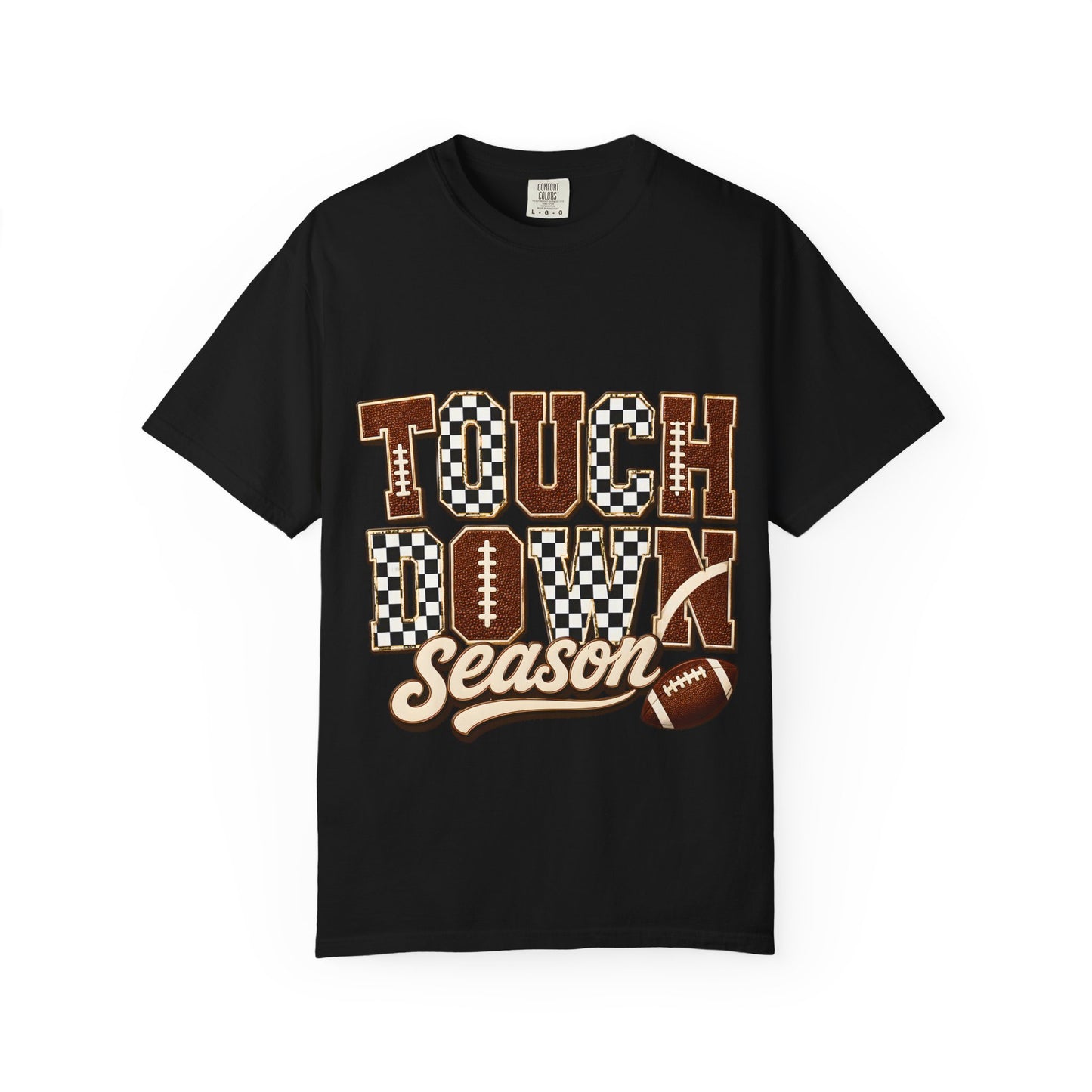 Touchdown Season T-Shirt — Retro Football Graphic Tee