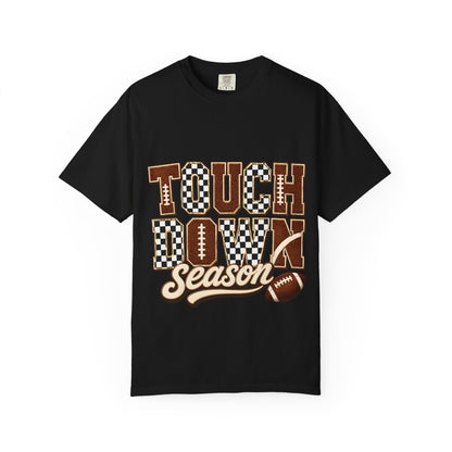 Touchdown Season T-Shirt — Retro Football Graphic Tee