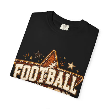 Football Season T‑Shirt — Retro Star Helmet Game Day Tee