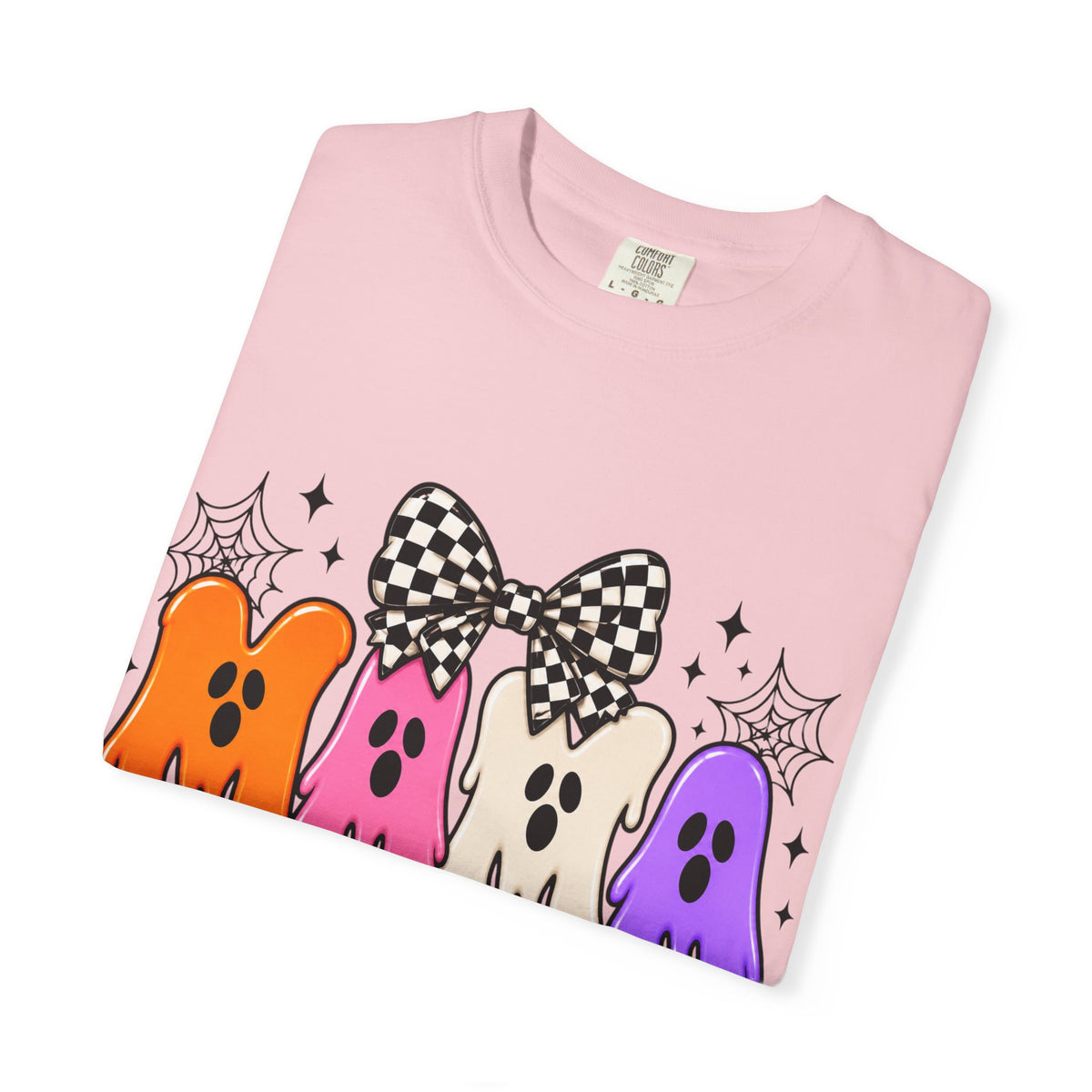Mama Ghosts Halloween T-Shirt — Cute Spooky Mom Tee with Pumpkins