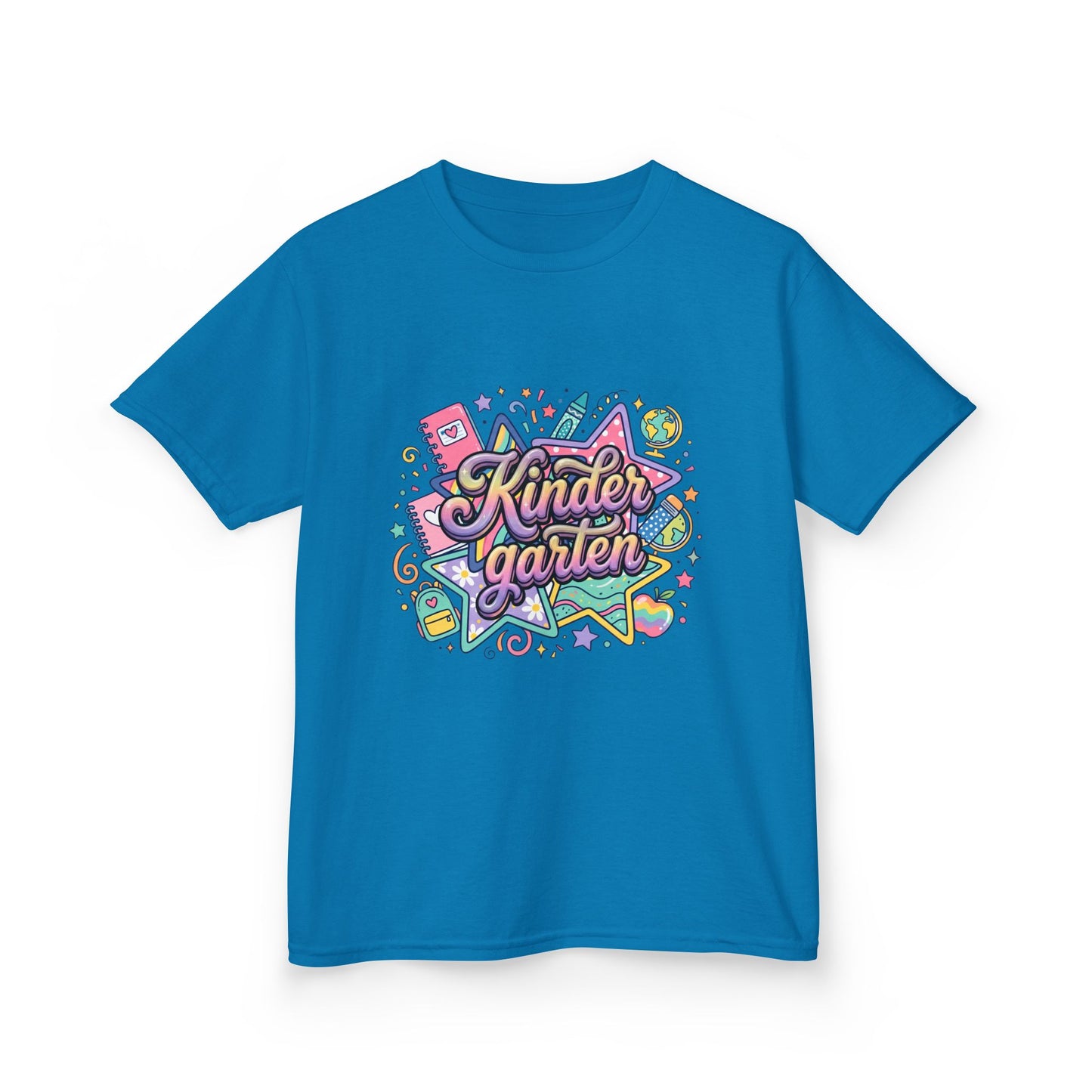Kindergarten Kids T-Shirt — Colorful Back-to-School Design