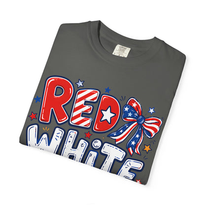 Red White & 250 Patriotic T-Shirt — 4th of July Celebration Tee