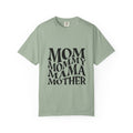 Mom Mommy Mama Mother T-Shirt — Feminine Typography Tee for Mother's Day & Everyday