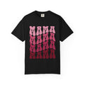Mama Retro Stack T-Shirt — Vintage Psychedelic Mother's Day Tee