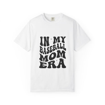 Baseball Mom T-Shirt - "In My Baseball Mom Era" Vintage Graphic Tee