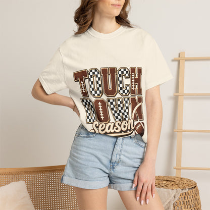 Touchdown Season T-Shirt — Retro Football Graphic Tee