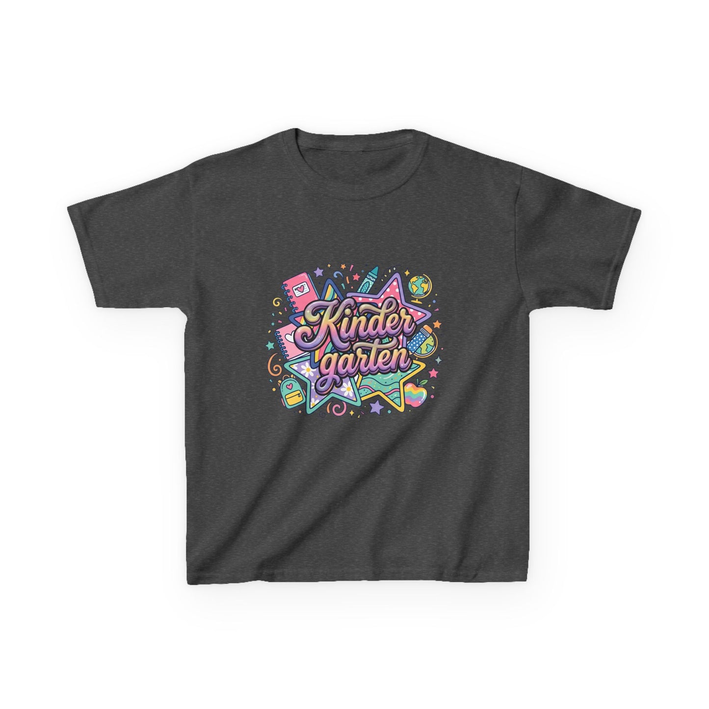 Kindergarten Kids T-Shirt — Colorful Back-to-School Design