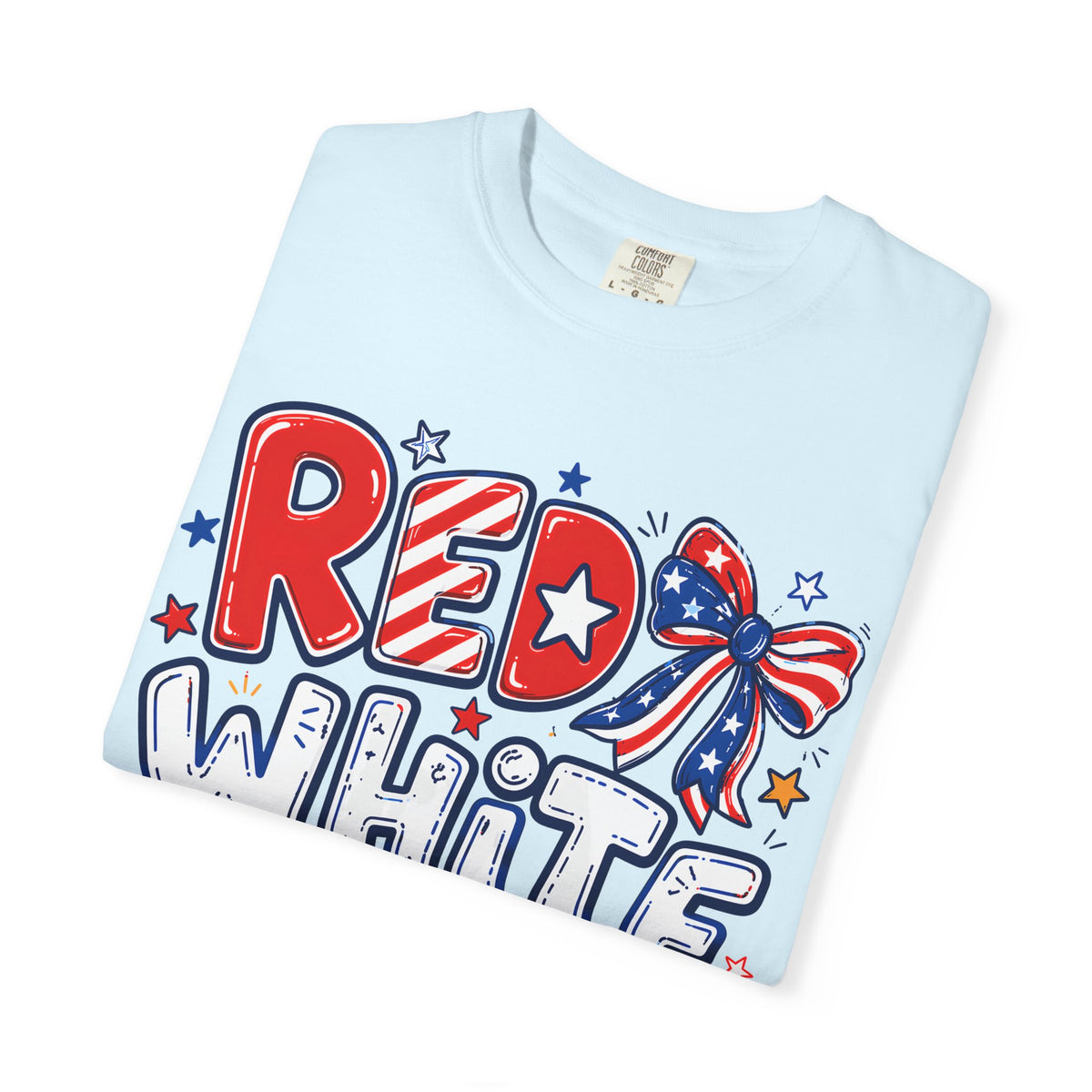 Red White & 250 Patriotic T-Shirt — 4th of July Celebration Tee