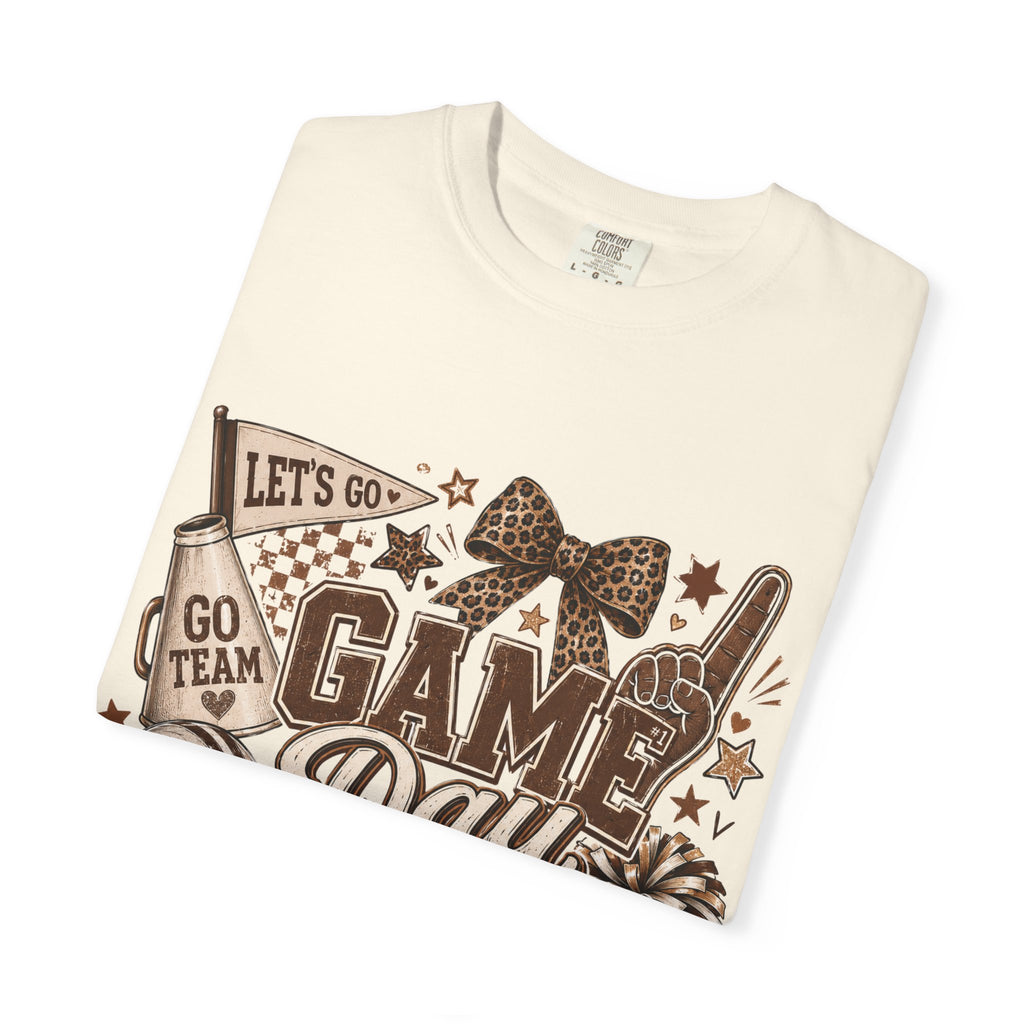Game Day Cheer T-Shirt — Football & Cheerleader Spirit Tee