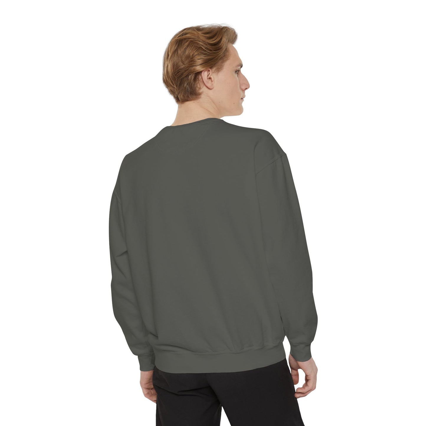 Snowpower Graphic Sweatshirt — Retro Lightning Snowboard Crewneck