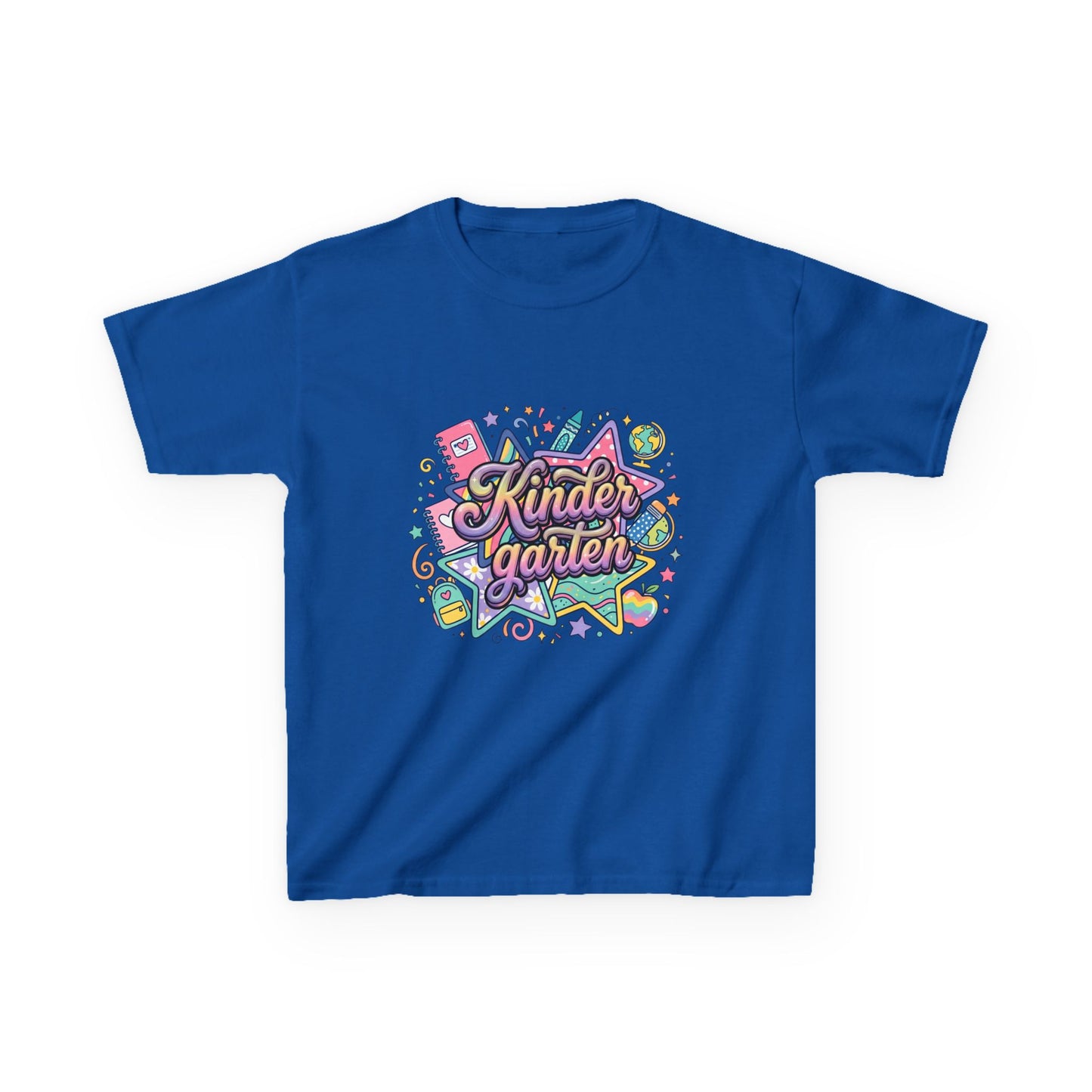 Kindergarten Kids T-Shirt — Colorful Back-to-School Design