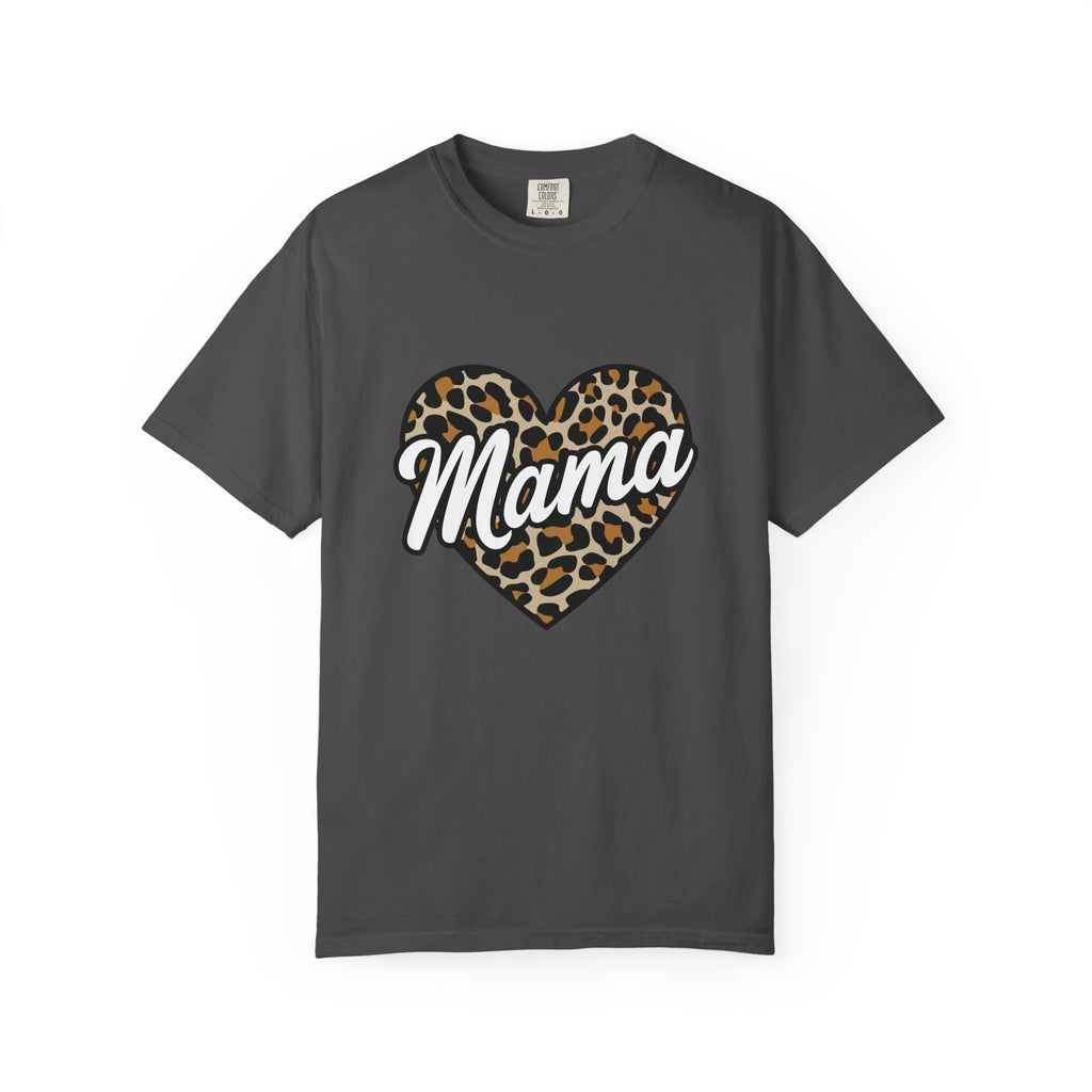 Mama Leopard Heart T-Shirt