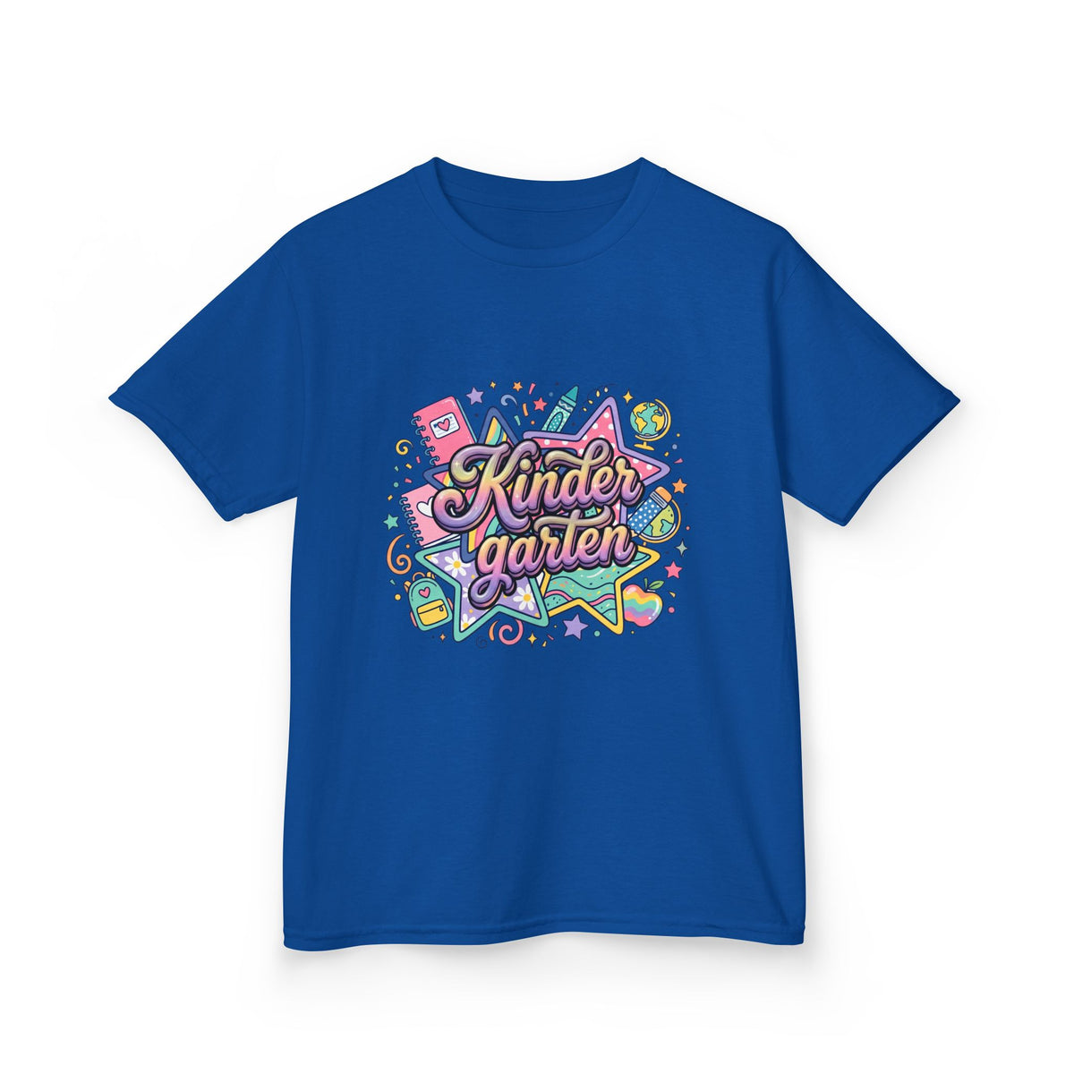 Kindergarten Kids T-Shirt — Colorful Back-to-School Design
