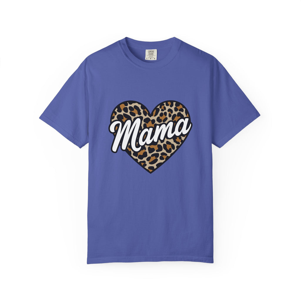 Mama Leopard Heart T-Shirt