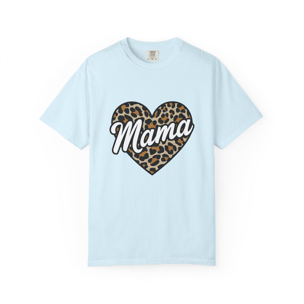 Mama Leopard Heart T-Shirt
