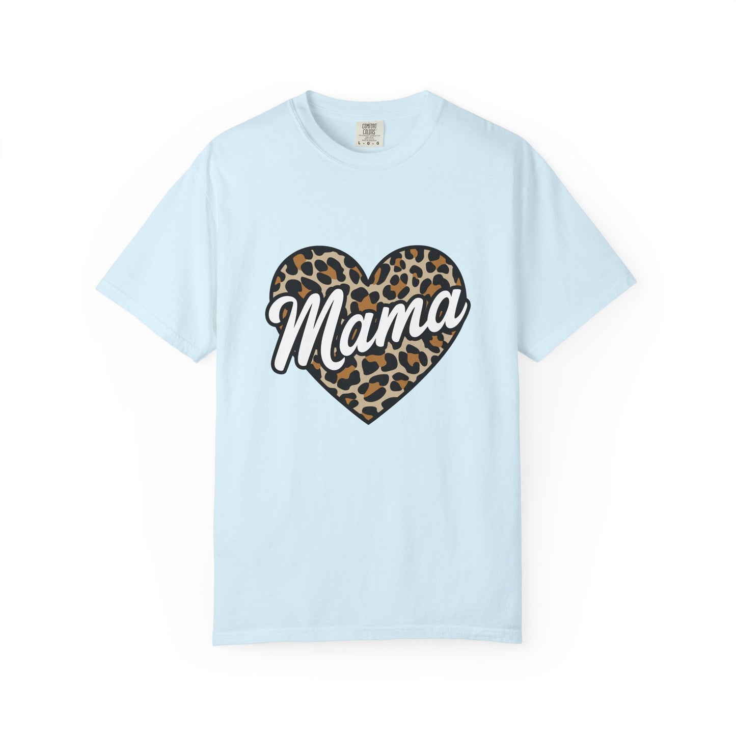 Mama Leopard Heart T-Shirt