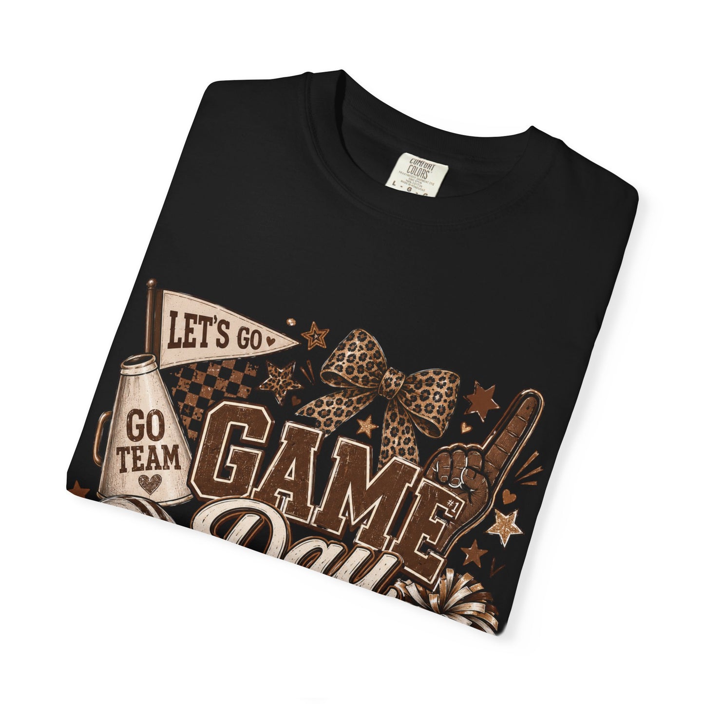 Game Day Cheer T-Shirt — Football & Cheerleader Spirit Tee