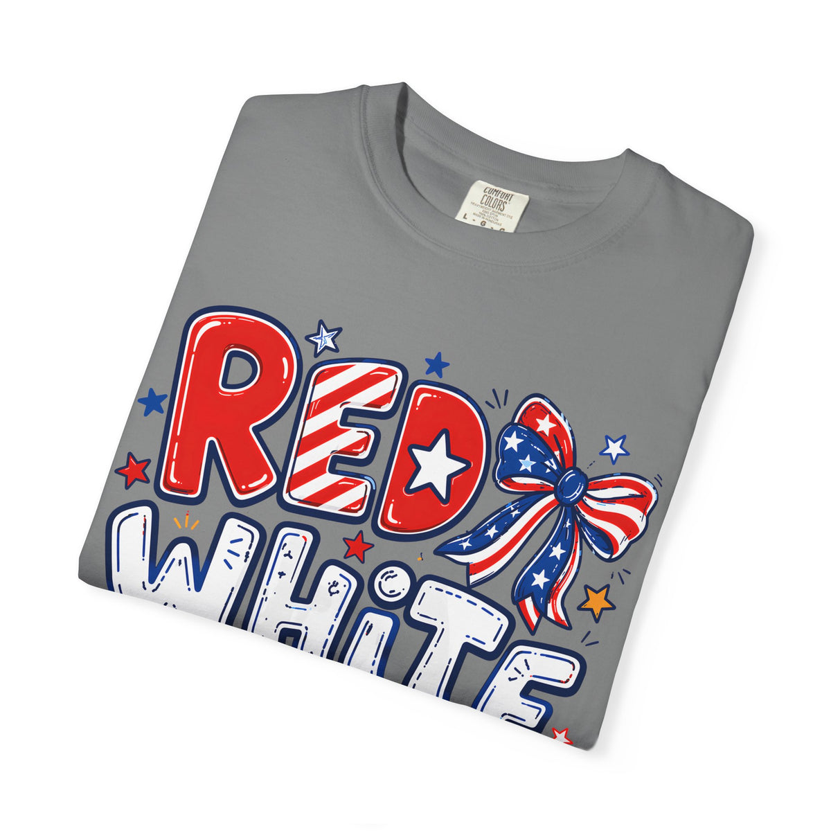 Red White & 250 Patriotic T-Shirt — 4th of July Celebration Tee