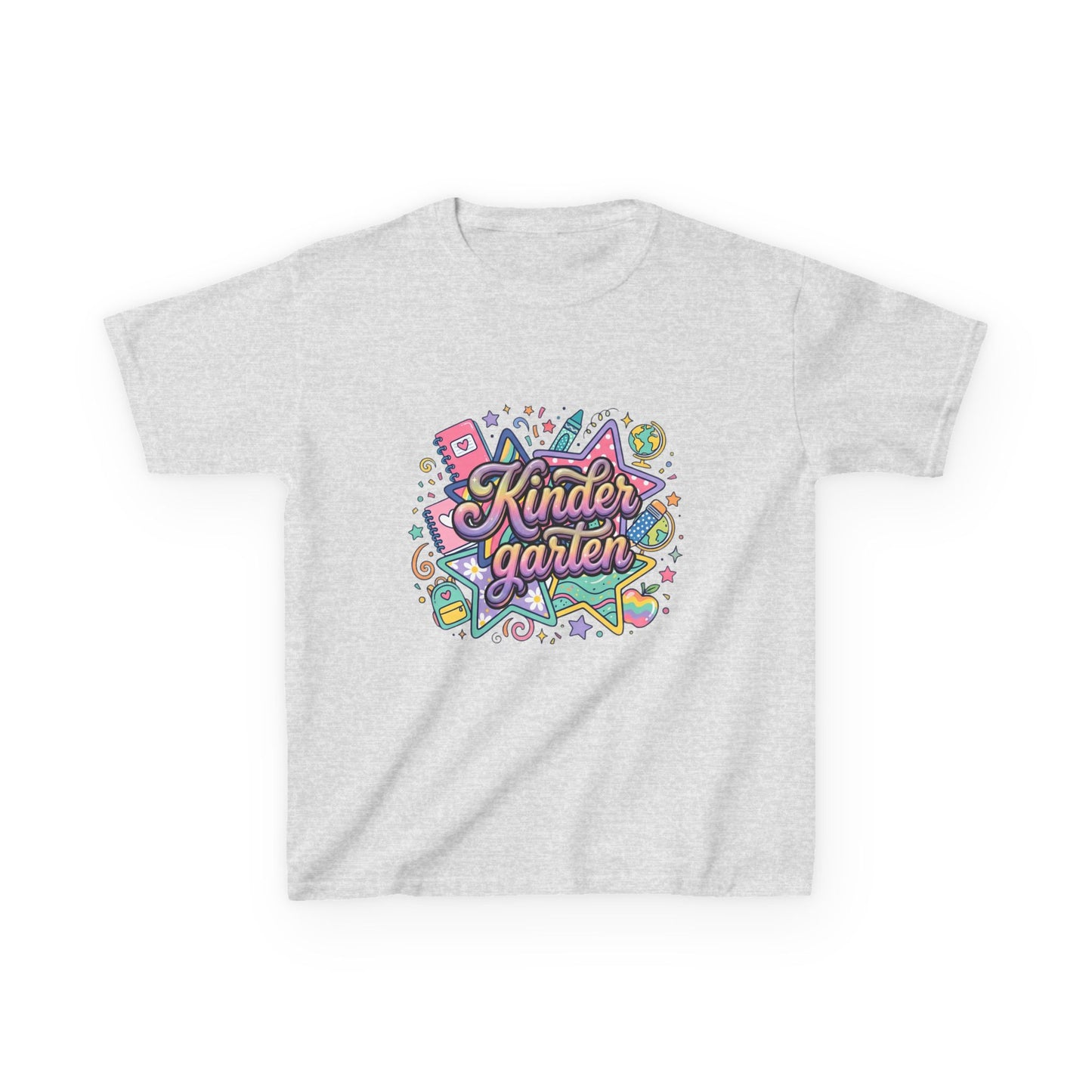 Kindergarten Kids T-Shirt — Colorful Back-to-School Design