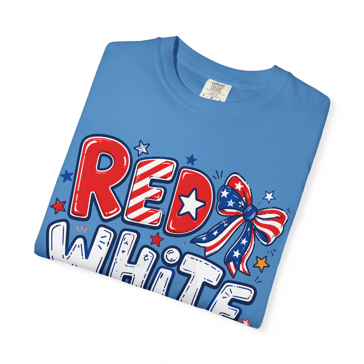 Red White & 250 Patriotic T-Shirt — 4th of July Celebration Tee