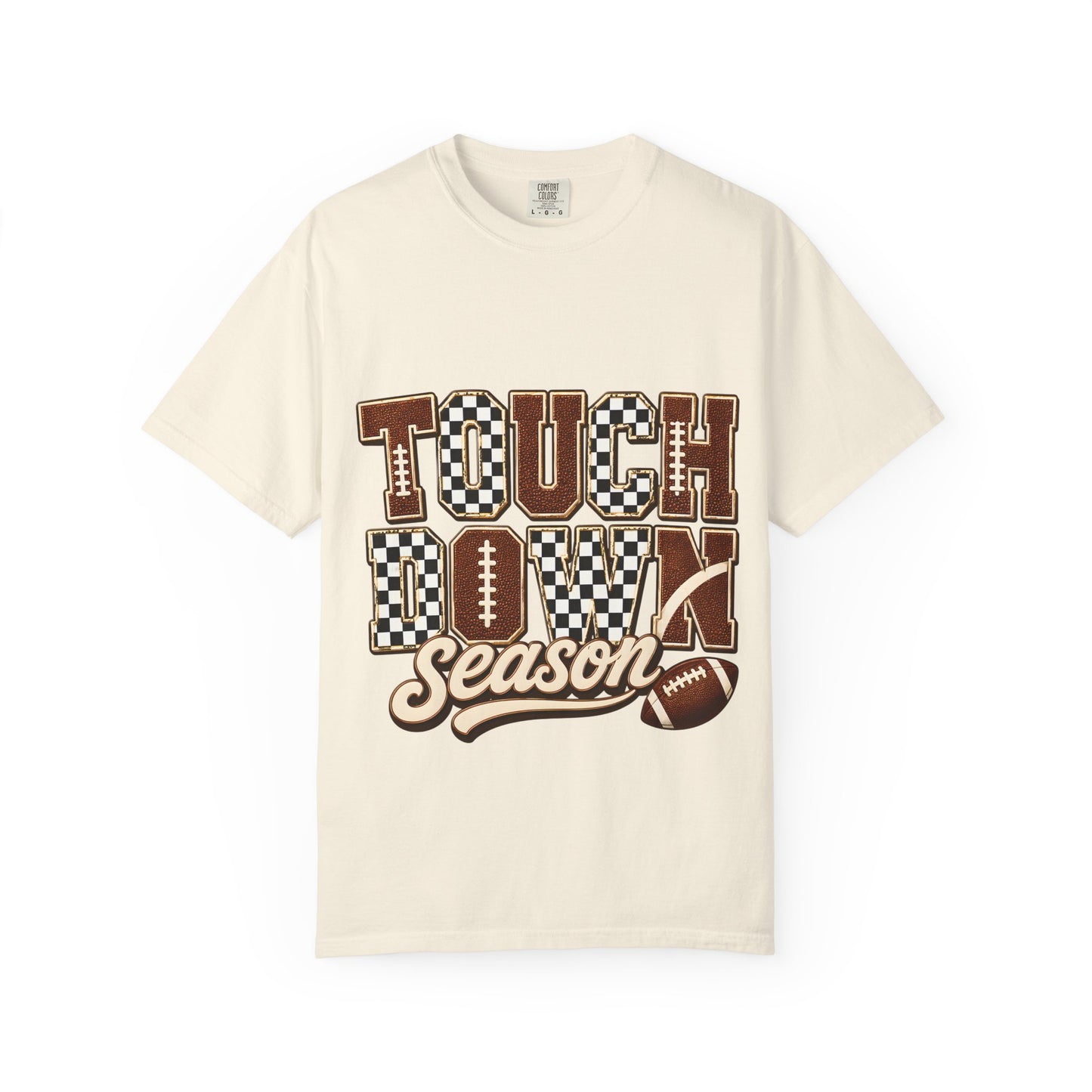 Touchdown Season T-Shirt — Retro Football Graphic Tee