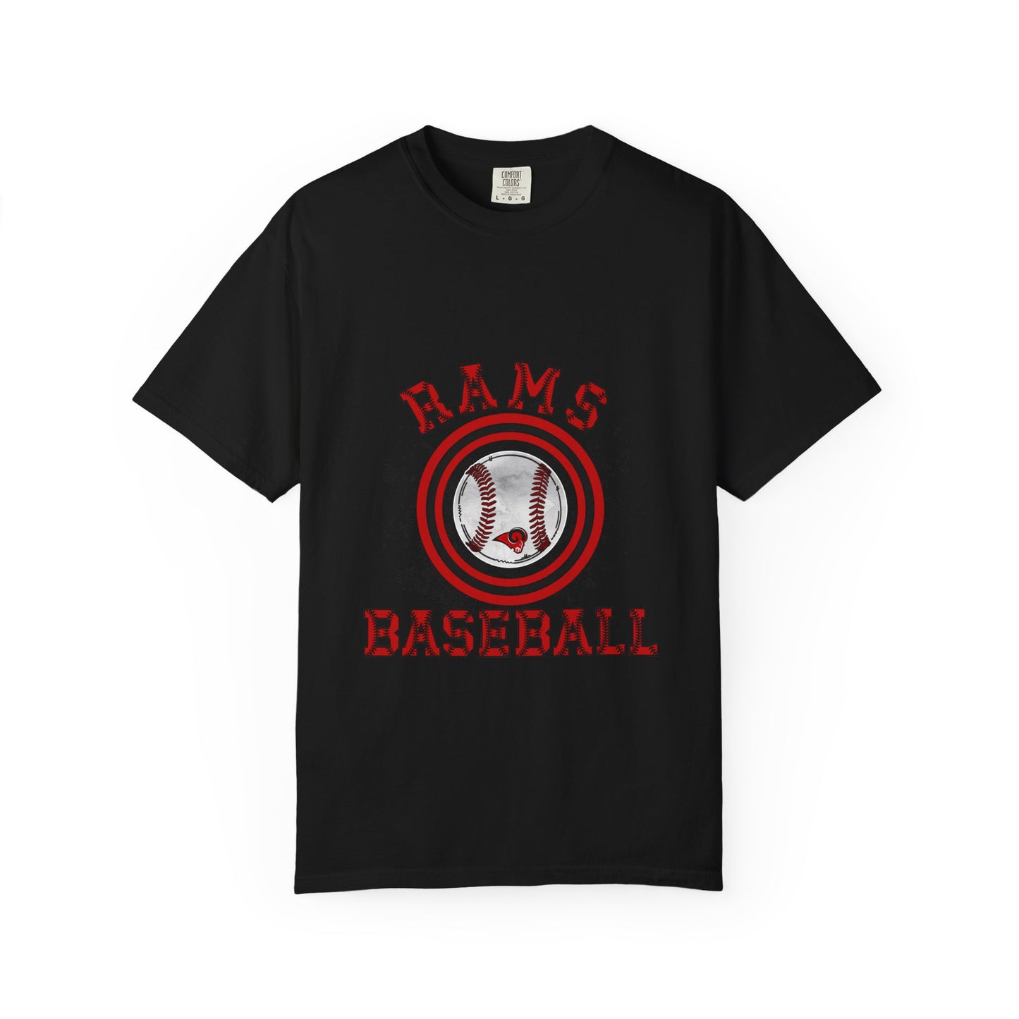 Rams Baseball T-Shirt — Vintage Baseball Logo Tee