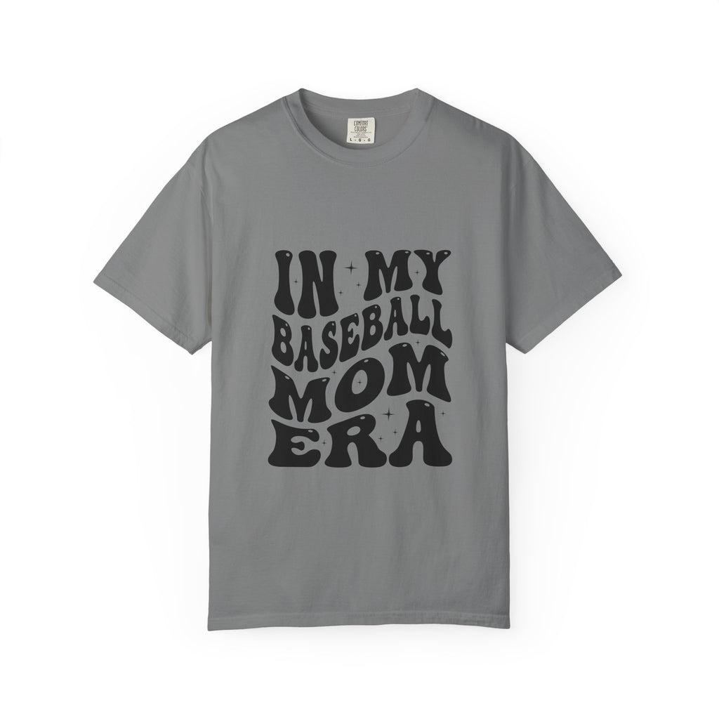 Baseball Mom T-Shirt - "In My Baseball Mom Era" Vintage Graphic Tee
