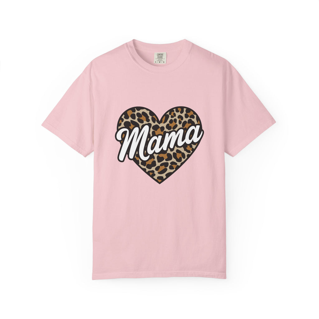 Mama Leopard Heart T-Shirt