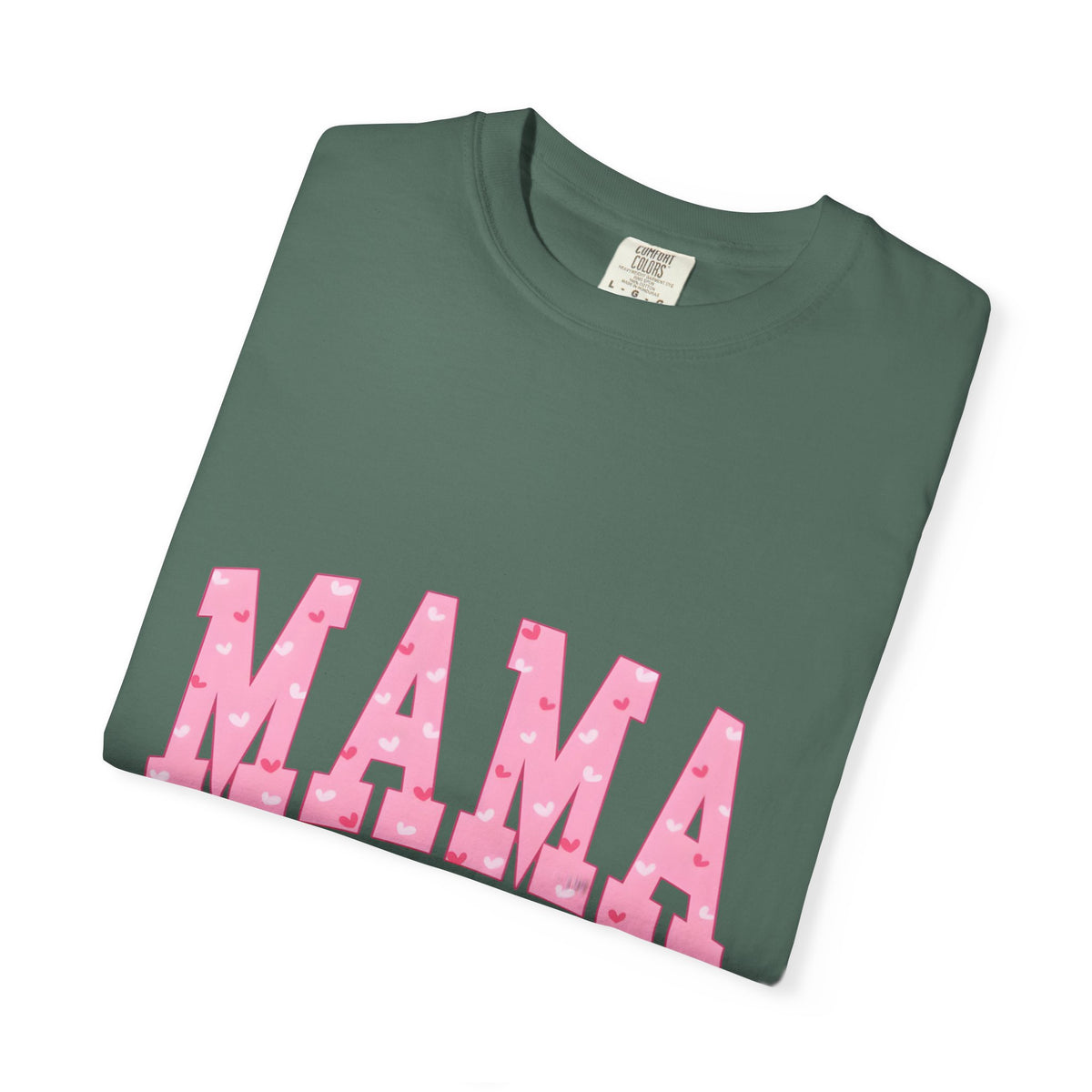 Mama Pink Polka Dot T‑Shirt — Cute Mama Tee with Bow
