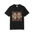Mama Bow T-Shirt — Buffalo Check Ribbon Mom Shirt