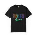Inked Mama T-Shirt — Colorful Tattoo Script Tee for Moms