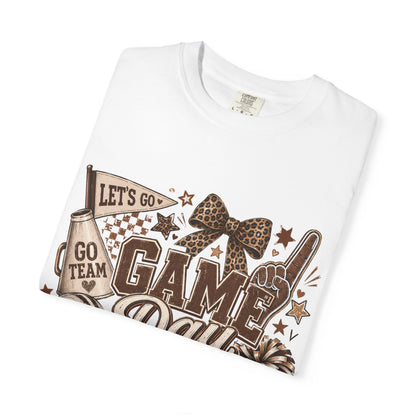 Game Day Cheer T-Shirt — Football & Cheerleader Spirit Tee