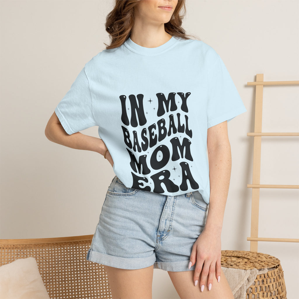 Baseball Mom T-Shirt - "In My Baseball Mom Era" Vintage Graphic Tee