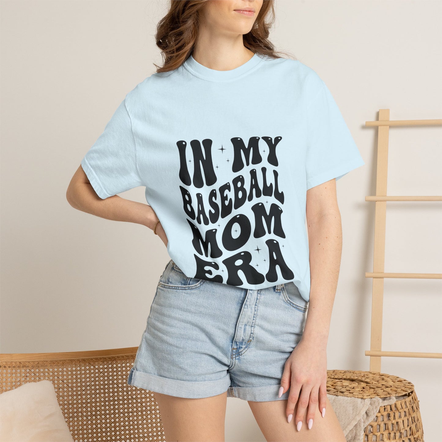 Baseball Mom T-Shirt - "In My Baseball Mom Era" Vintage Graphic Tee
