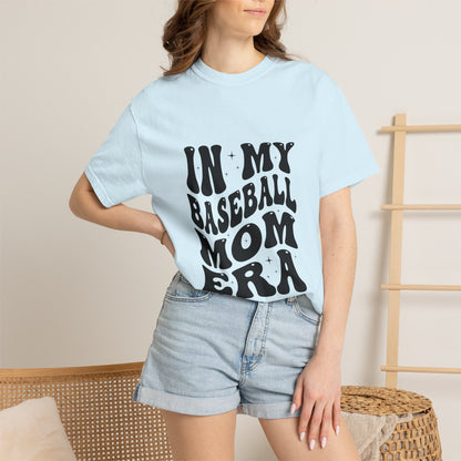 Baseball Mom T-Shirt - "In My Baseball Mom Era" Vintage Graphic Tee