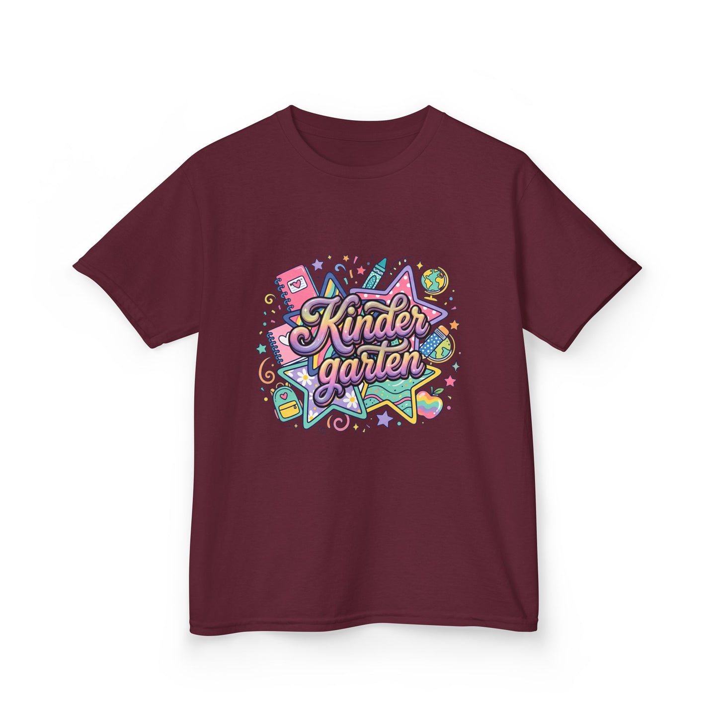 Kindergarten Kids T-Shirt — Colorful Back-to-School Design