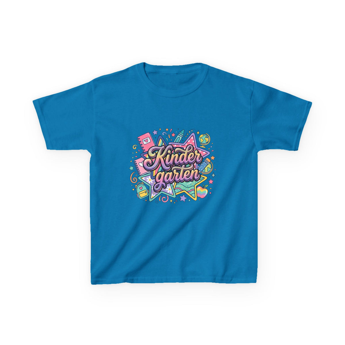 Kindergarten Kids T-Shirt — Colorful Back-to-School Design
