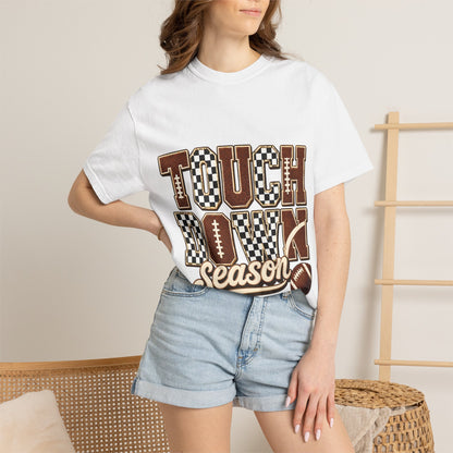 Touchdown Season T-Shirt — Retro Football Graphic Tee
