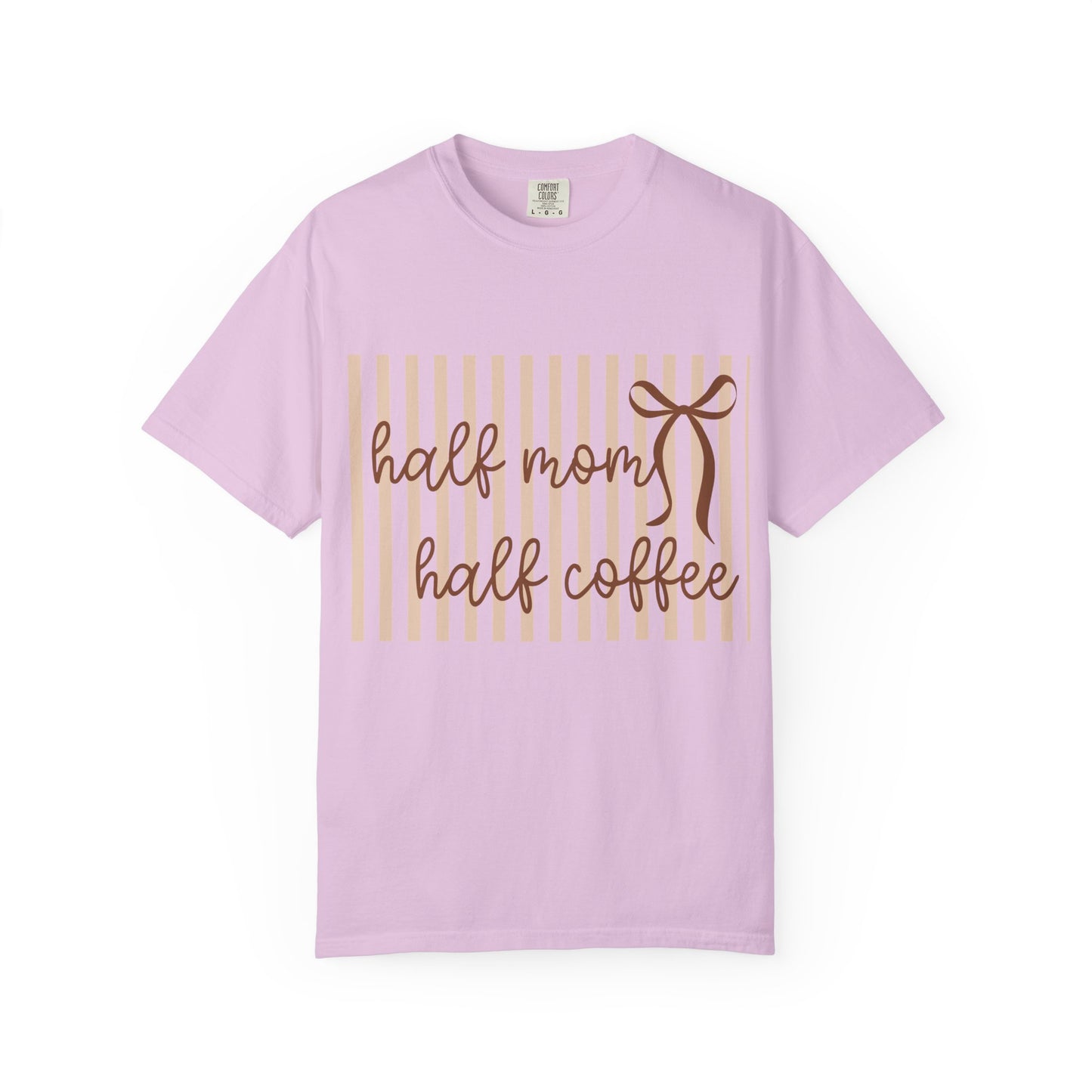 Half Mom Half Coffee T-Shirt — Cute Mom & Coffee Graphic Tee