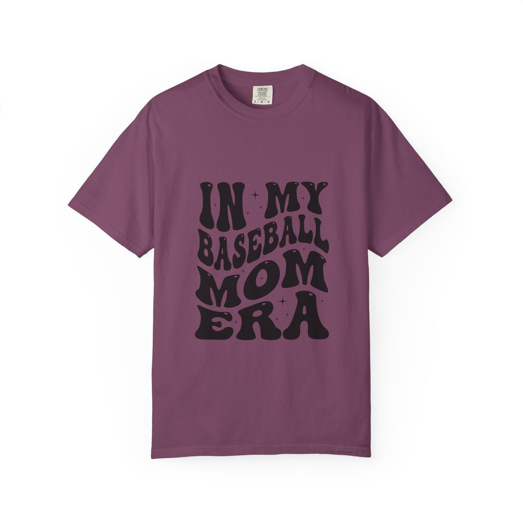 Baseball Mom T-Shirt - "In My Baseball Mom Era" Vintage Graphic Tee