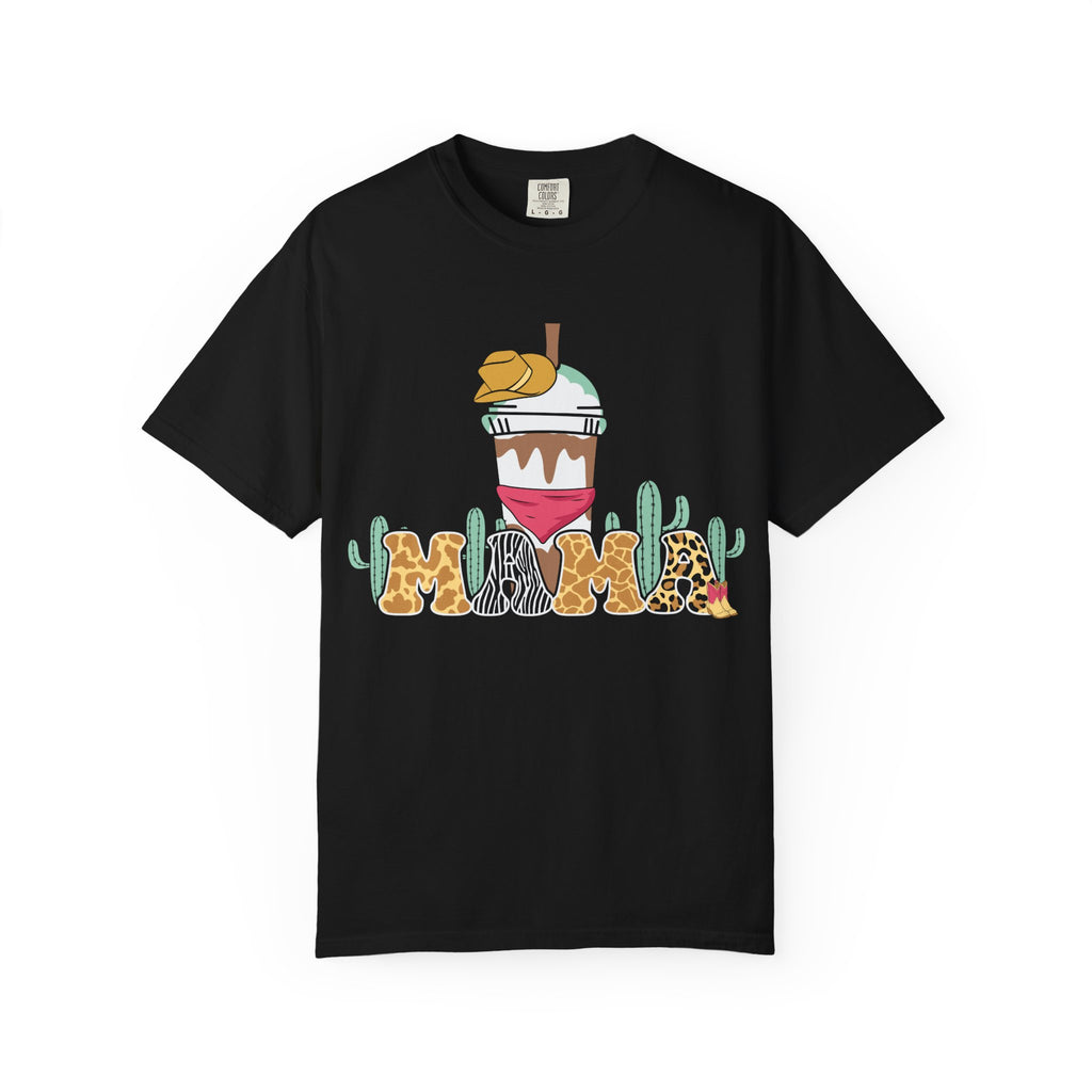 Desert Boba T-Shirt — Cute Bubble Tea with Cacti Graphic Tee