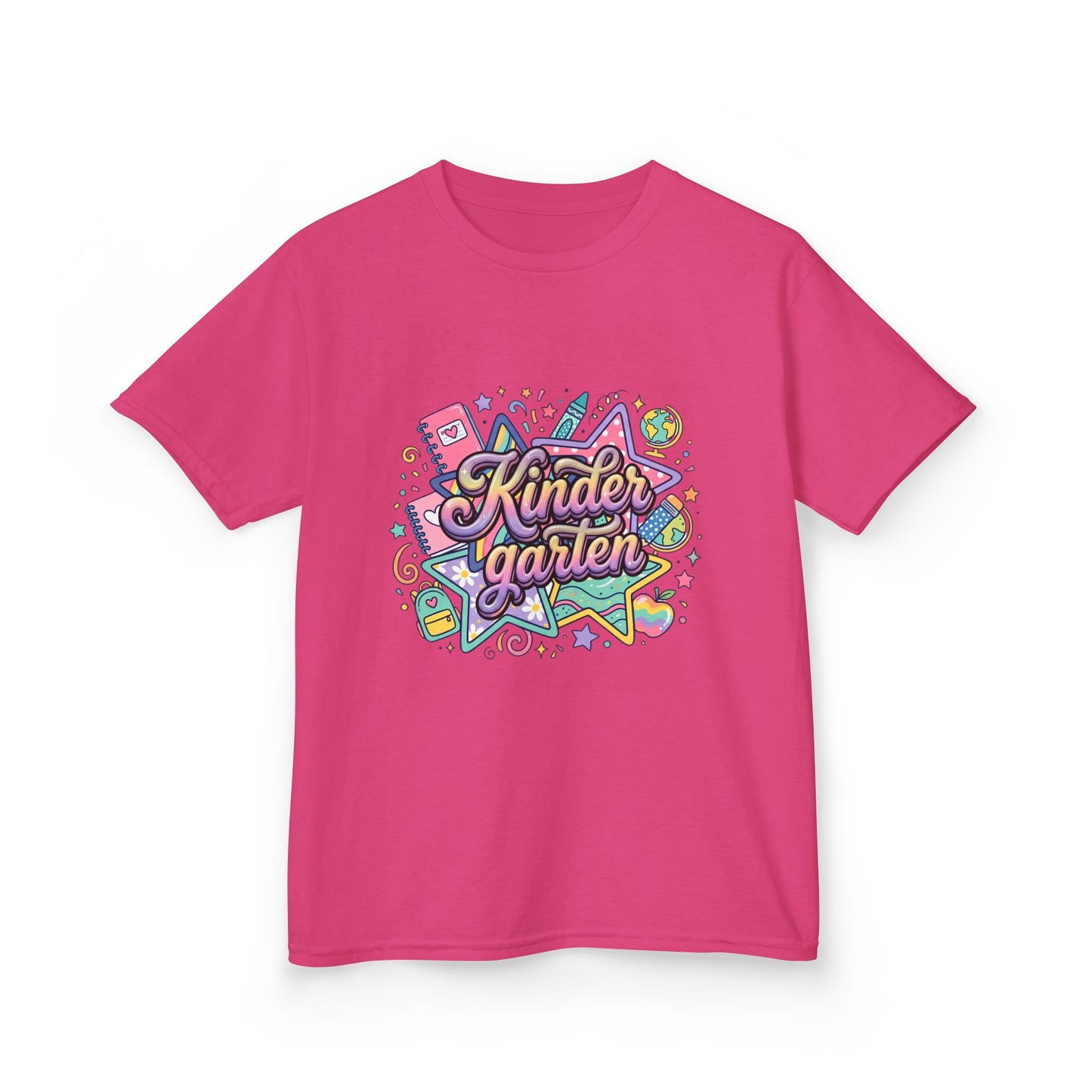 Kindergarten Kids T-Shirt — Colorful Back-to-School Design