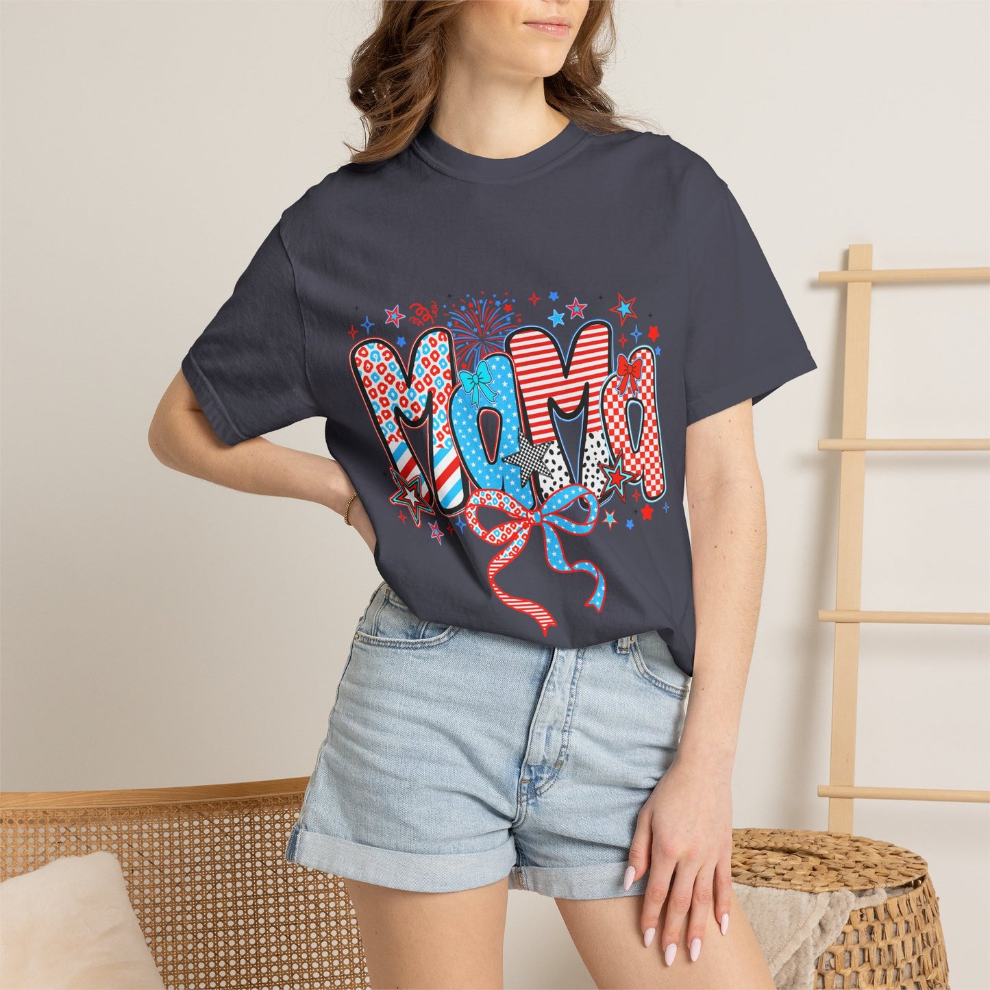 Mama 4th of July Tee