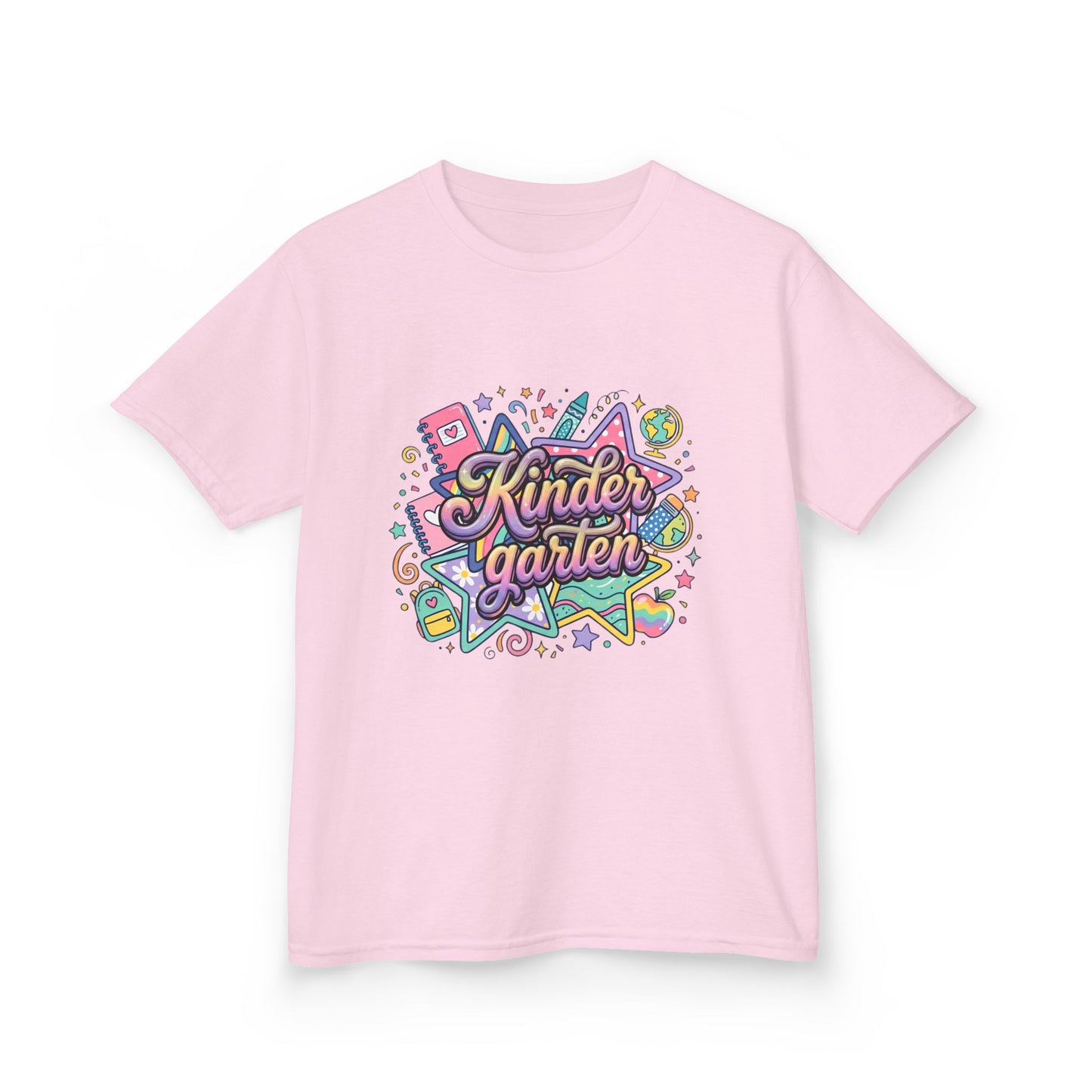 Kindergarten Kids T-Shirt — Colorful Back-to-School Design