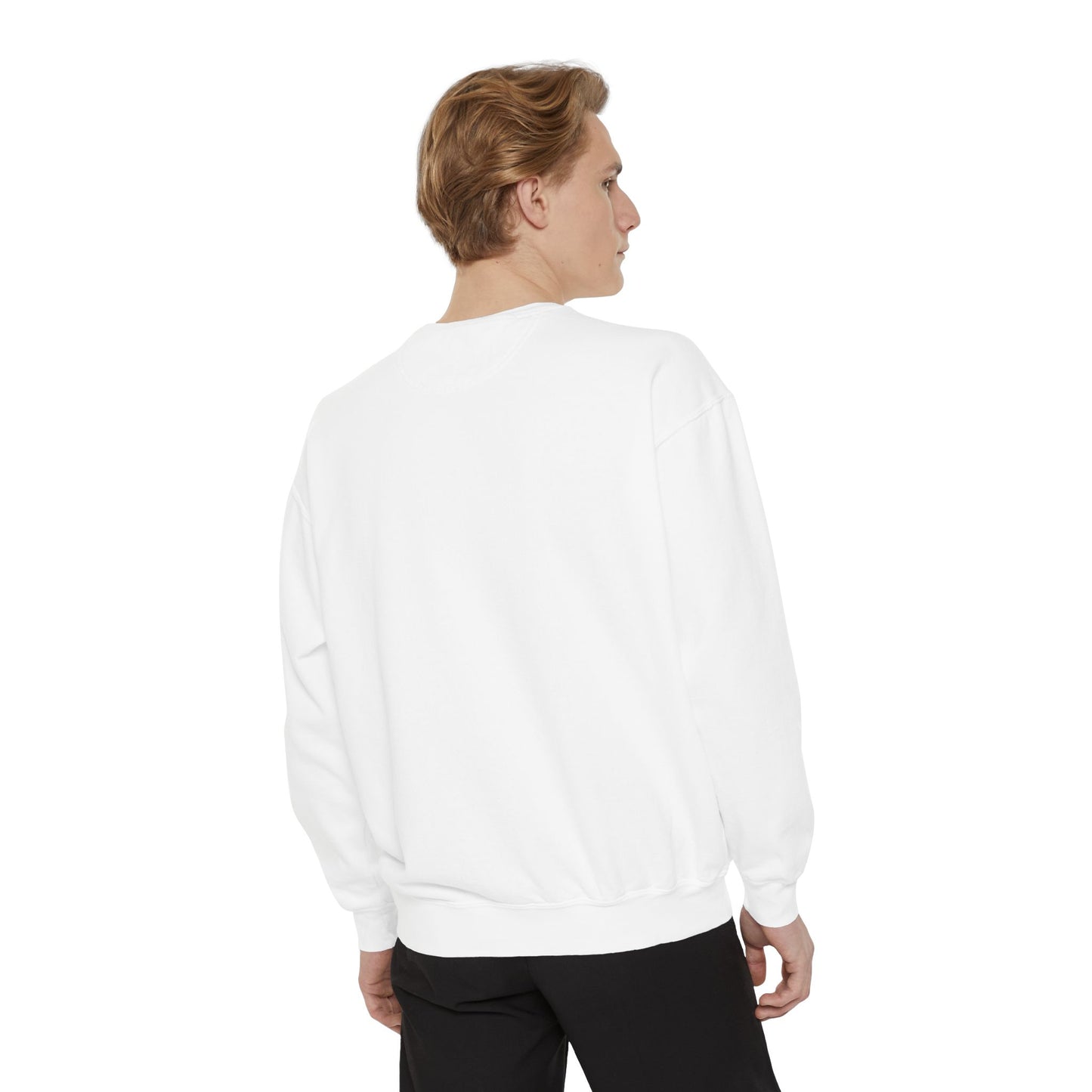 Snowpower Graphic Sweatshirt — Retro Lightning Snowboard Crewneck