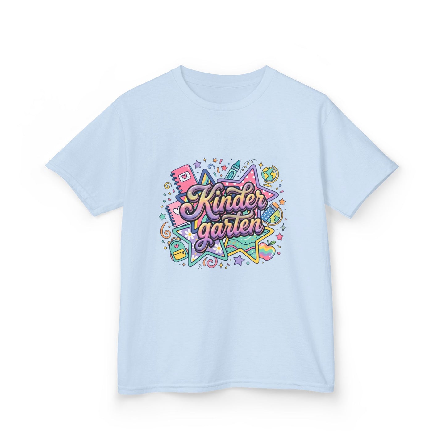 Kindergarten Kids T-Shirt — Colorful Back-to-School Design