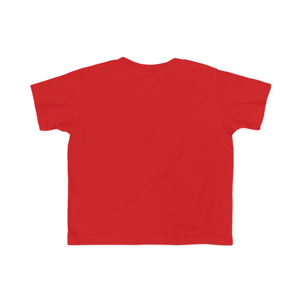 Toddler Tee — "Red White and Feral" Patriotic Cartoon Raccoon
